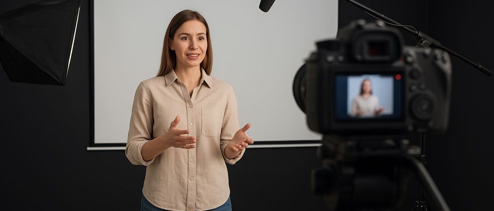 اجاره استودیو ضبط فیلم آموزشی