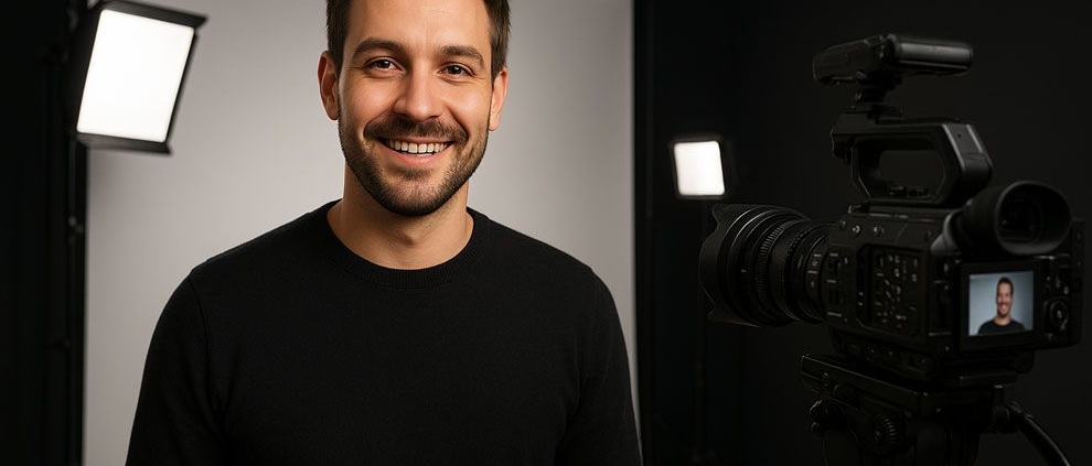 تجربه ضبط ویدیوی تبلیغاتی در استودیو