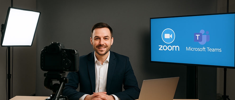 استودیو زوم و تیمز