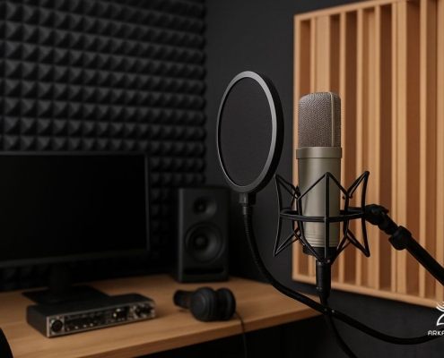 بهینه‌سازی آکوستیک استودیو صدا