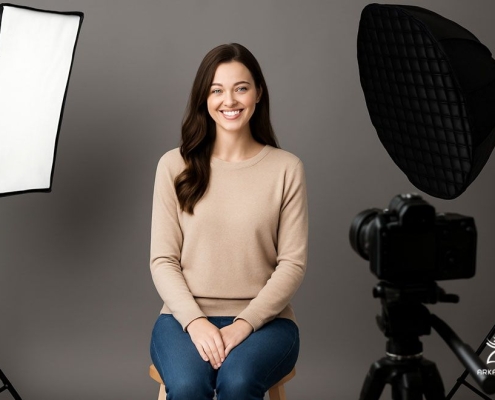 تنظیمات دوربین در استودیو