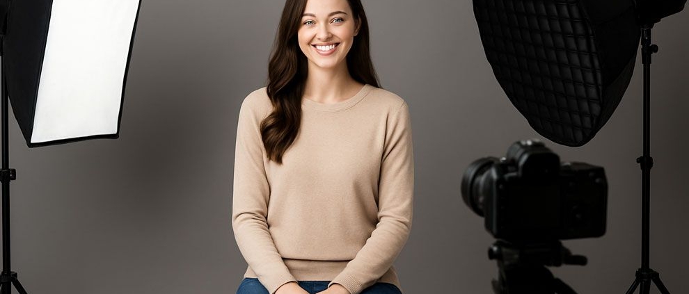 تنظیمات دوربین در استودیو