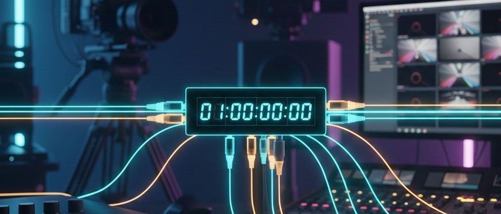 Genlock و Timecode