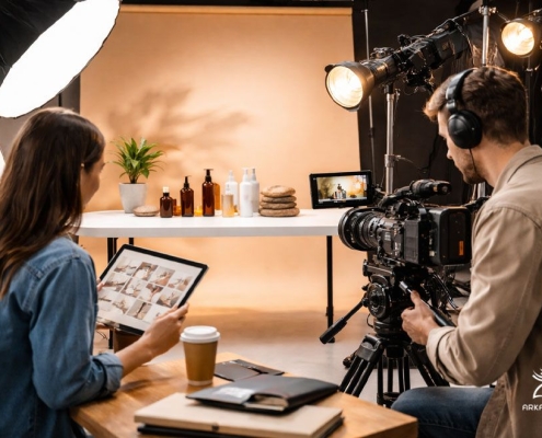 تولید محتوای ویدئویی محصول