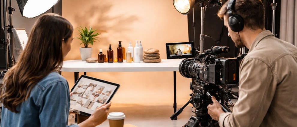 تولید محتوای ویدئویی محصول