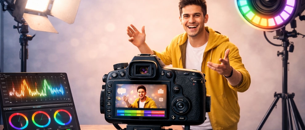 اهمیت نورپردازی و اصلاح رنگ