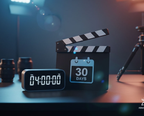 تولید ویدئو در یک آفیش ۴ ساعته