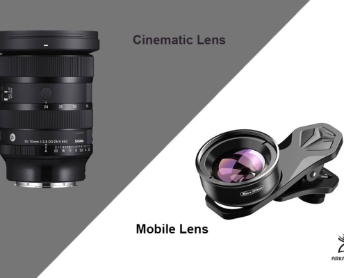 لنزهای سینمایی در مقابل لنز موبایل