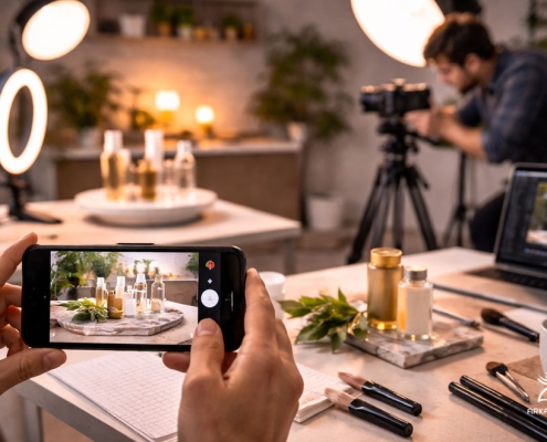 تولید محتوای محصول با موبایل